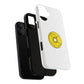 Minimalist Black Disc Outline Tough Magnetic Case