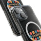 Retro Floral Groove Clear Impact case