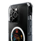 Minimalist Divide Symbol with Brush Magnetic Clear Impact Case