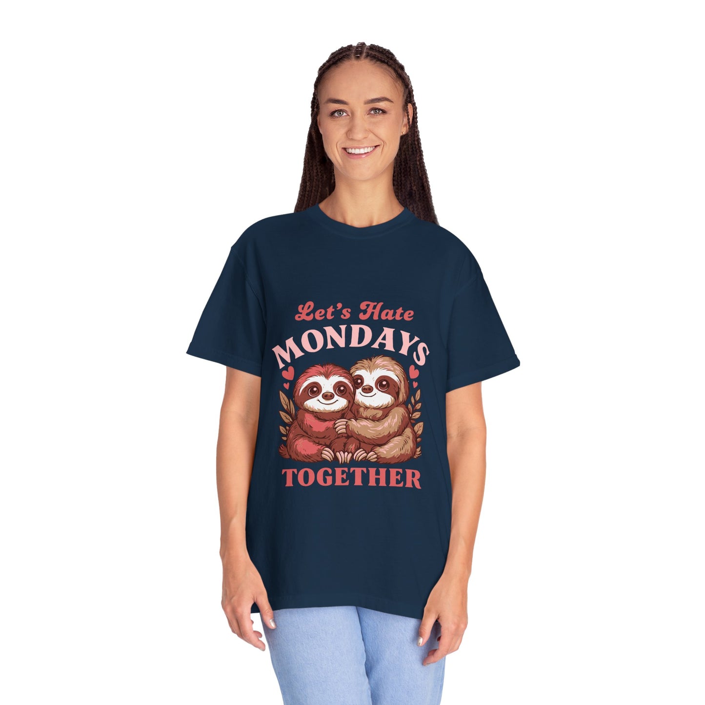Dyed T-shirt – Snazzy Lets hate Monday Edition