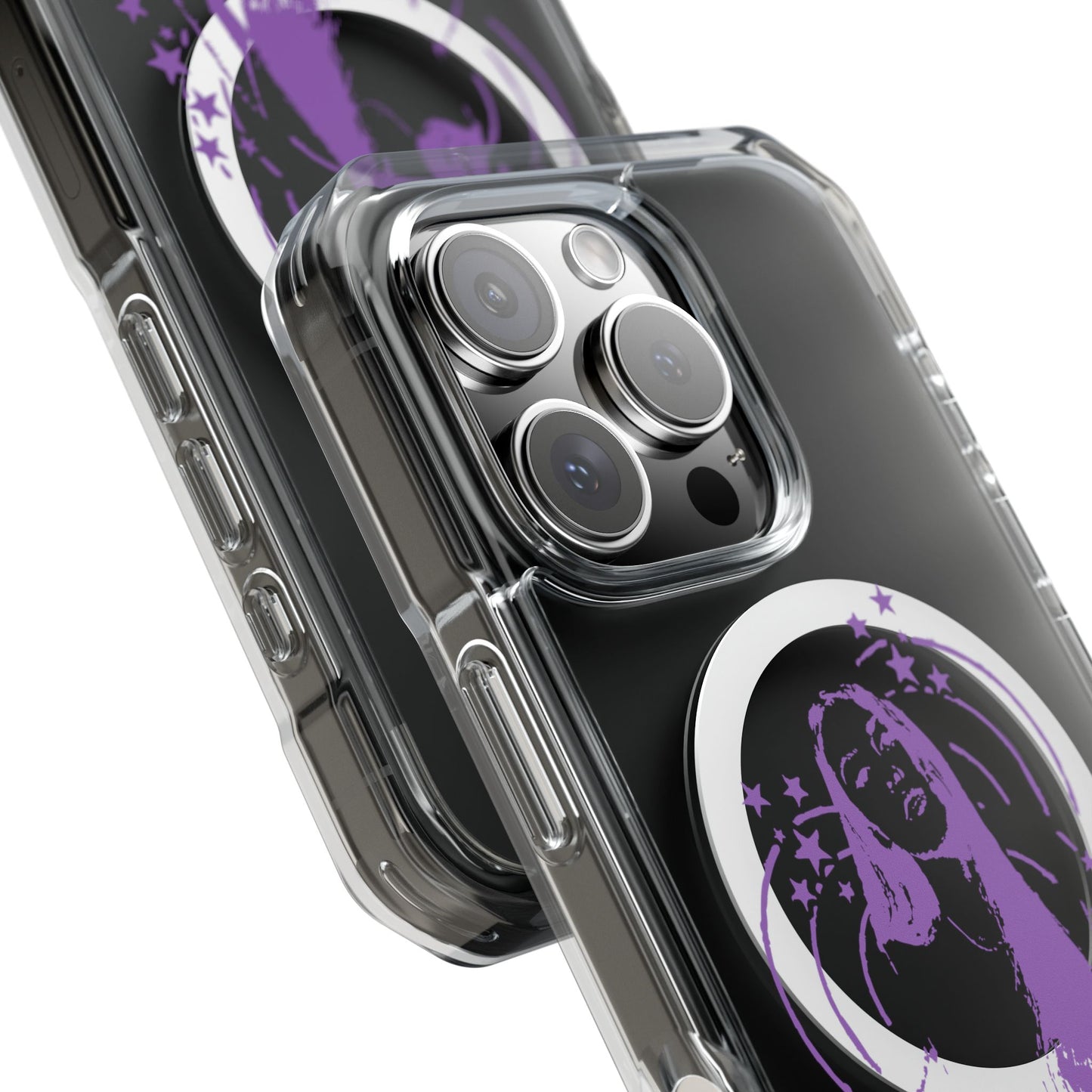 Olivia Rodrigo Star Portrait Magnetic Clear Impact Case