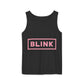 Minimal BLINK Logo – Dyed Tank Top