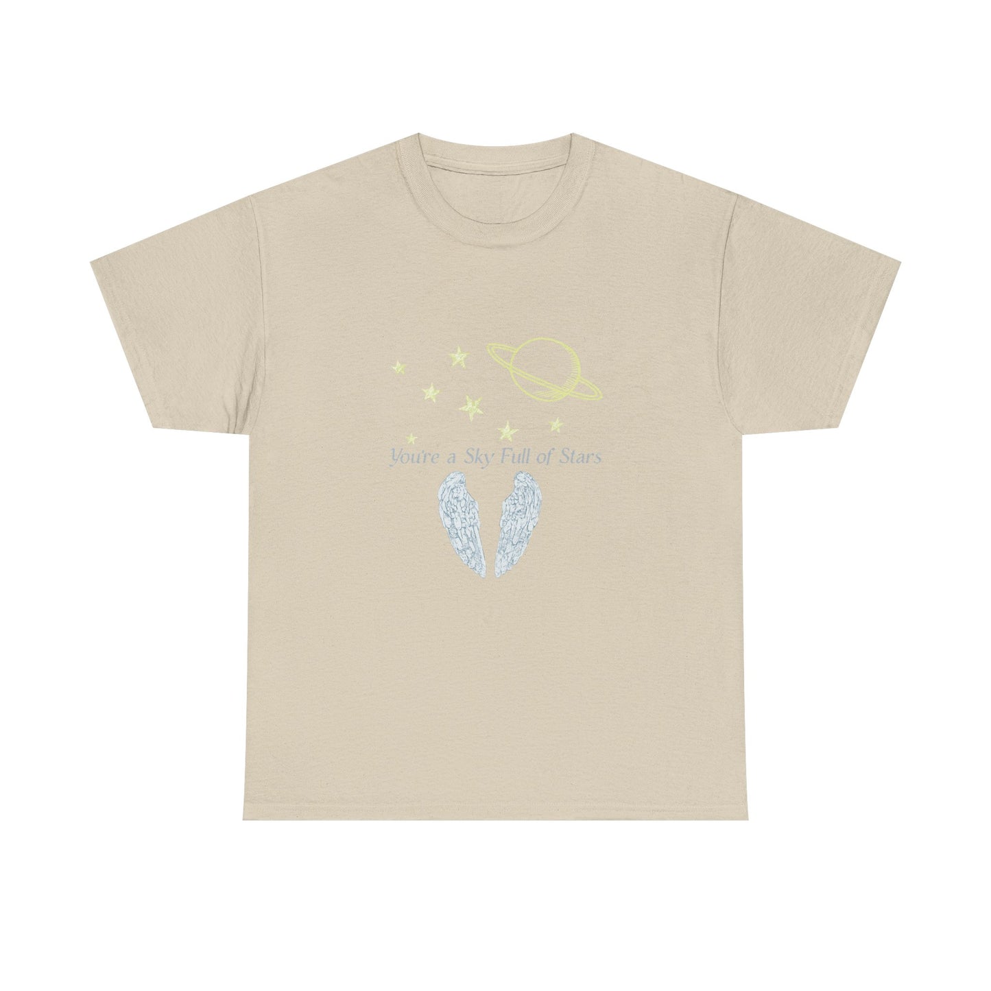Starry Sky Wings Unisex Cotton Tee