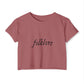 Cherry Lip Merch Women's Festival Crop Top
