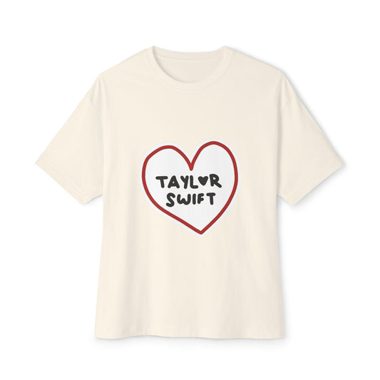 Heartbeats & Midnights Unisex Oversized Boxy Tee