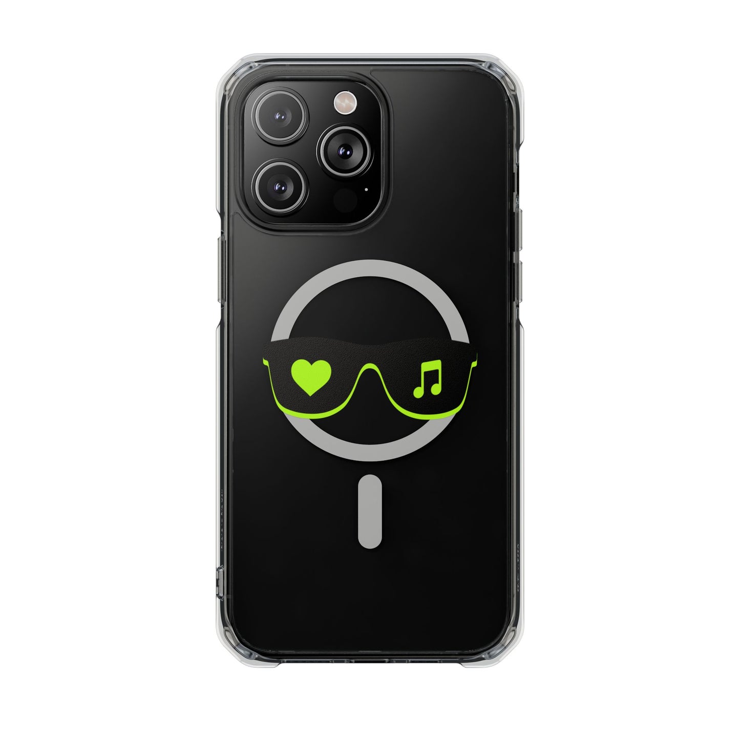 Neon Love Notes Magnetic clear Impact case
