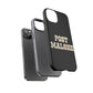 Tough iPhone Case (12–16 Pro Max) – Post Malone Bold Design
