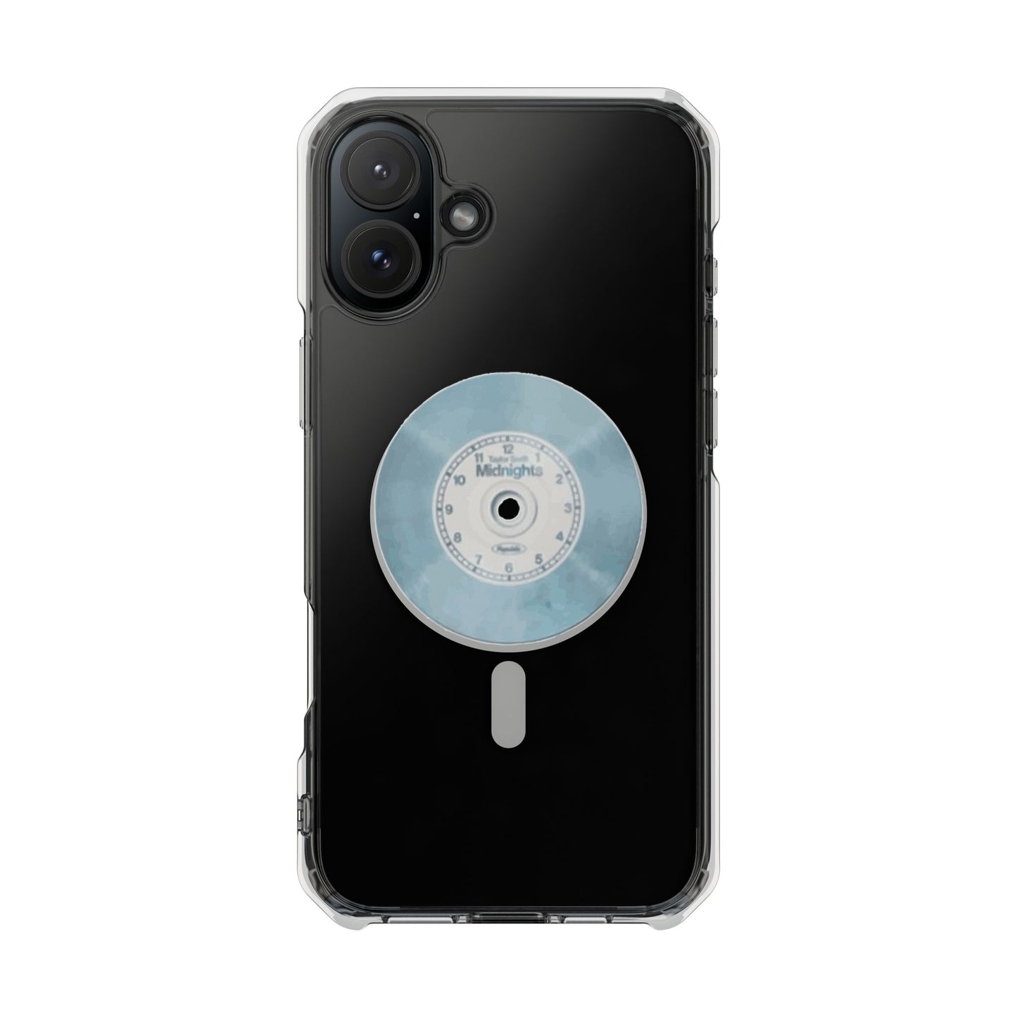 Midnight Vinyl Vibes Magnetic clear Impact Case