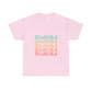 Retro Pop Lines Unisex Heavy cotton tee