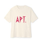 APT Street Bold Unisex Oversized Boxy Tee