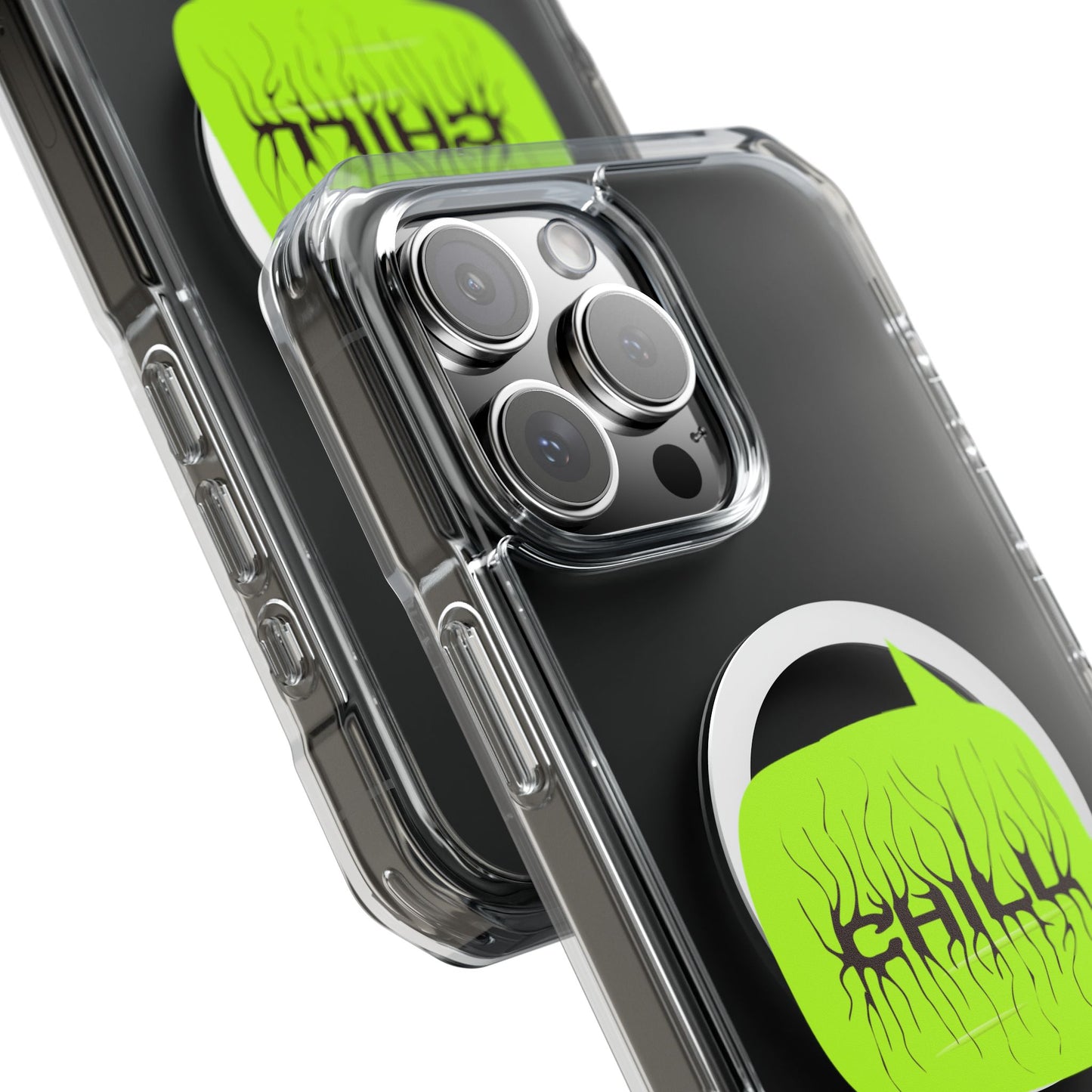 Chill Vibe Roots Magnetic clear Impact case