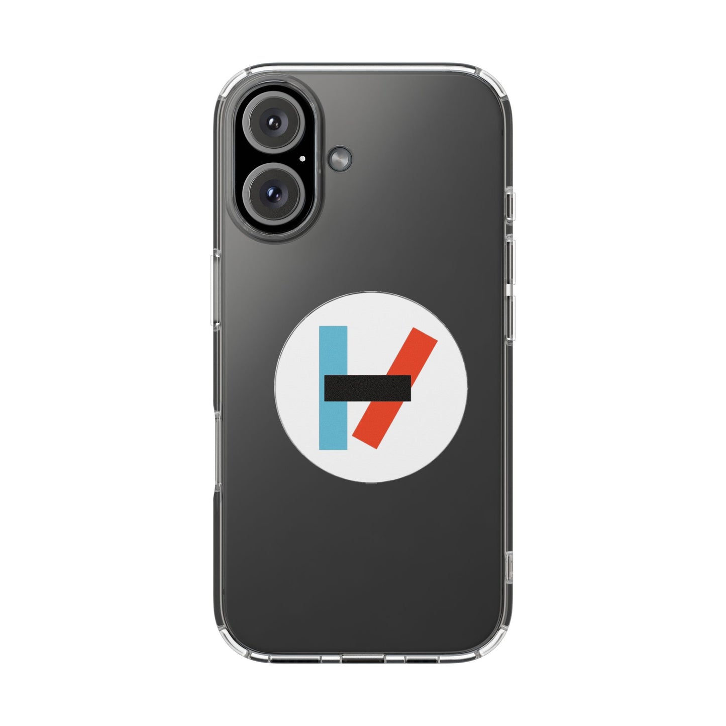 Circle Flame Clear Case