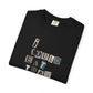 Mixed Message Collage Unisex Dyed T-shirt