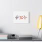 Starlit Threads Matte Canvas