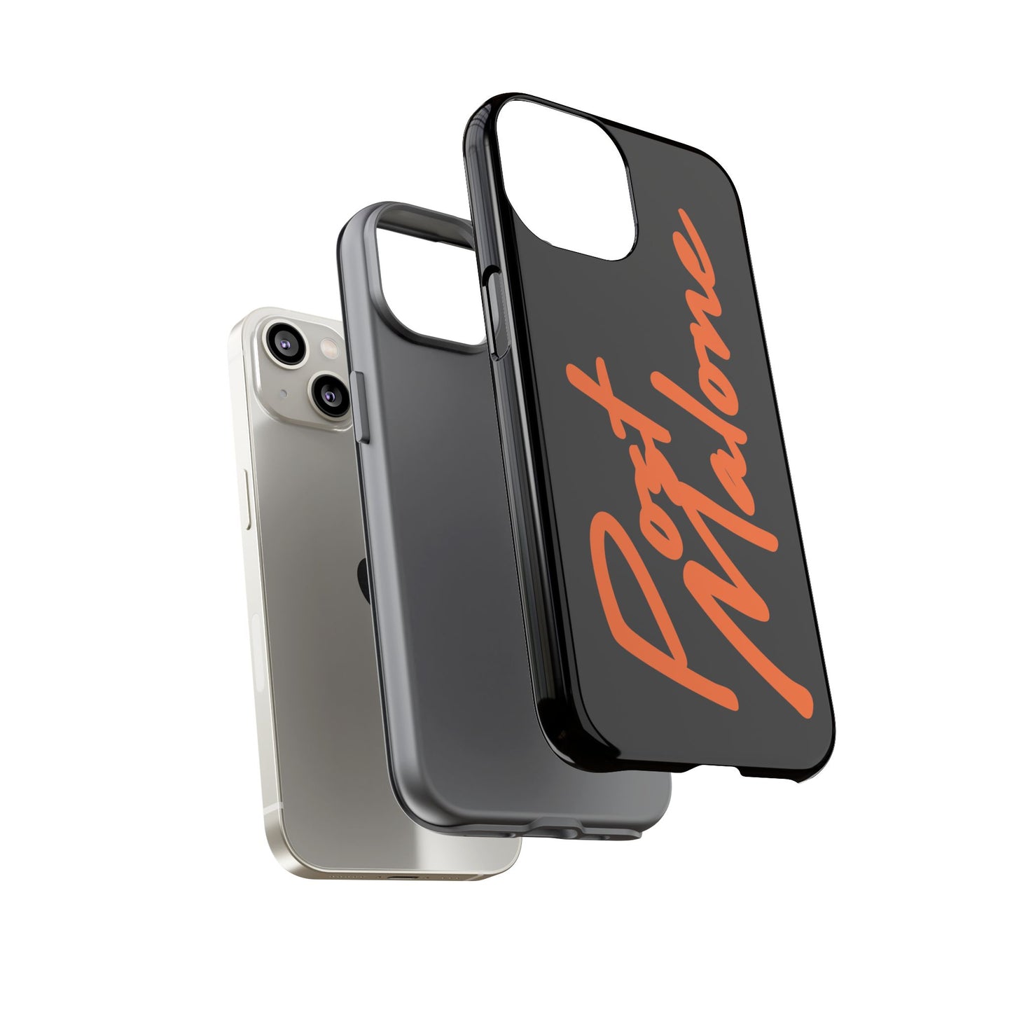Tough iPhone Case (12–16 Pro Max) – Post Malone Name Design