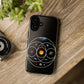 Premium Tough Case for iPhone 12 to 16 Pro Max Showcasing Coldplay’s Illustration Concept