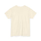 Sun and Waves Minimalist Unisex Heavy Cotton Tee