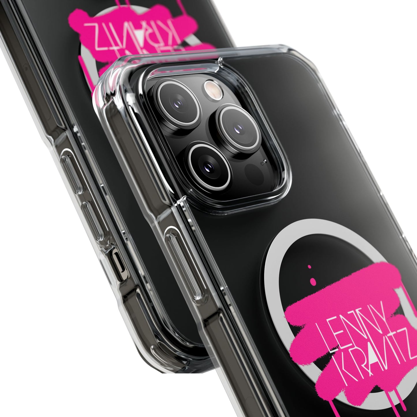Electric Graffiti Drip Magnetic clear Impact case