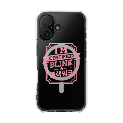 Certified BLINK Badge - Magnetic Clear Impact Case