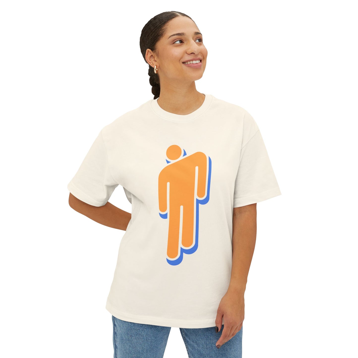 Walk Alone Icon Unisex Oversized Tee
