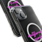 California Script Magnetic Clear Impact cases