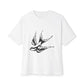 Flight Marked Unisex Oversized Boxy Tee