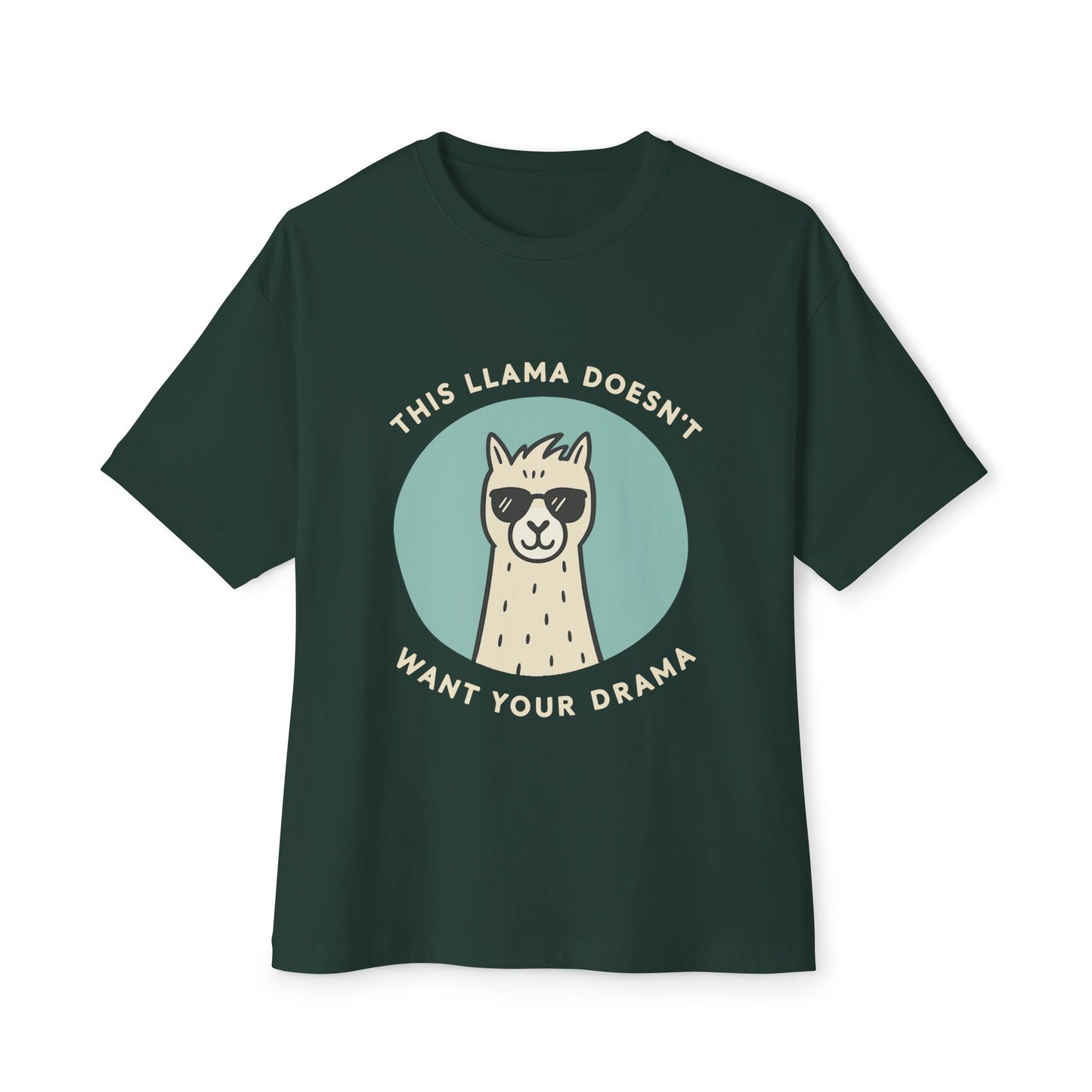 Oversized boxy Tee – Snazzy Drama Edition