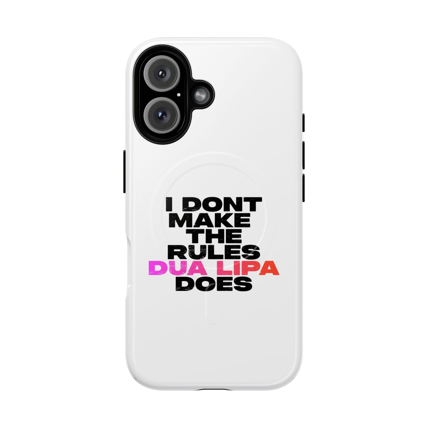 Retro Fade Letter Tough Magnetic Case