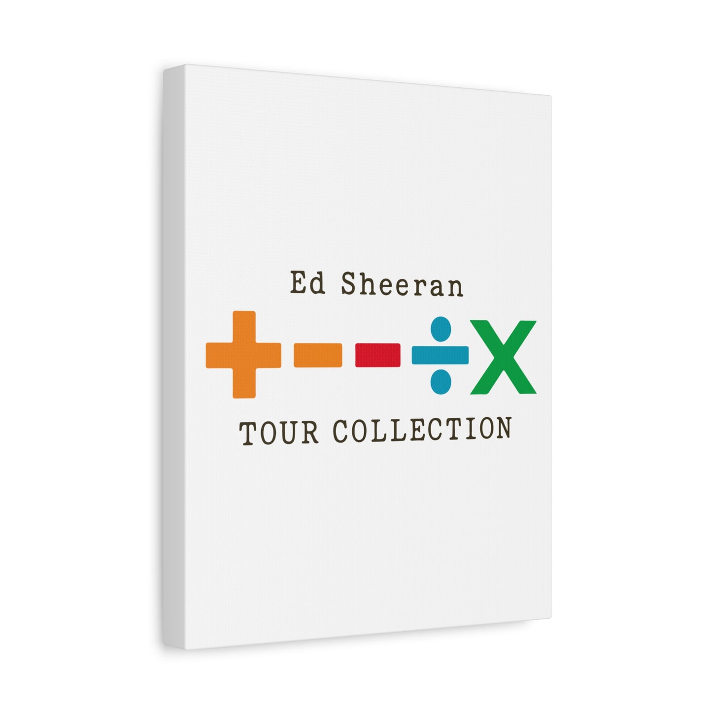 Matte Stretched Canvas, 1.25" Depth – Ed Sheeran Edition