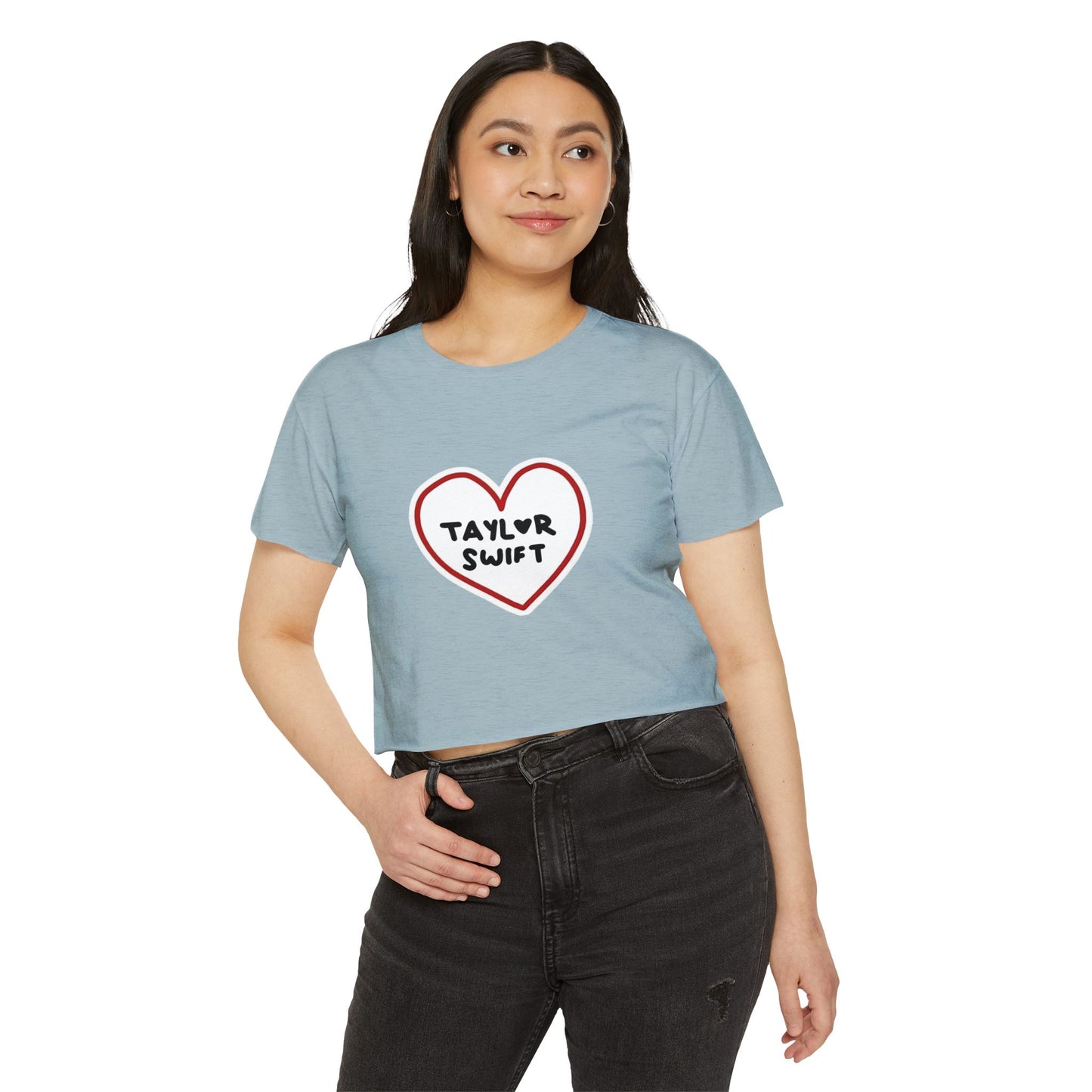 Heartbeats & Midnights Women's Festival Crop Top