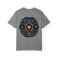 Unisex Garment-Dyed T-Shirt Inspired by Coldplay’s Illustration Concept_B