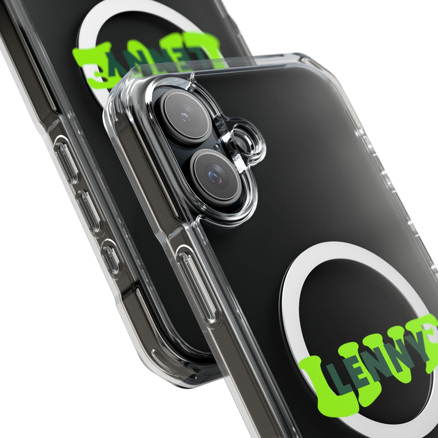 Live Lenny Pop Magnetic clear Impact case