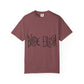 Twisted Ink Font Unisex Dyed T-shirt