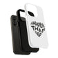 Happier Heart Lettering Tough Magnetic Case