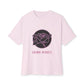 Neon Bloom Unisex Oversized Boxy Tee
