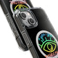 Vibrant Eye and Text Magnetic Clear Impact case