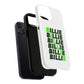 Minimal Block Statement Tough Magnetic Case