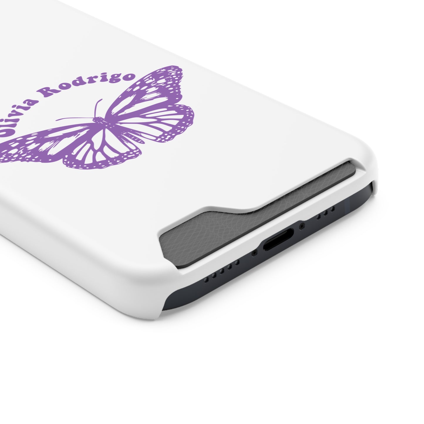 Phone Case + Card Holder For Iphone 13 – Olivia Rodrigo With Butterfly | Edition