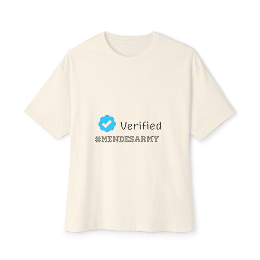 Verified Soul Unisex Oversized Boxy Tee