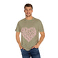 Born Pink Heart Typography – Dyed T-shirt