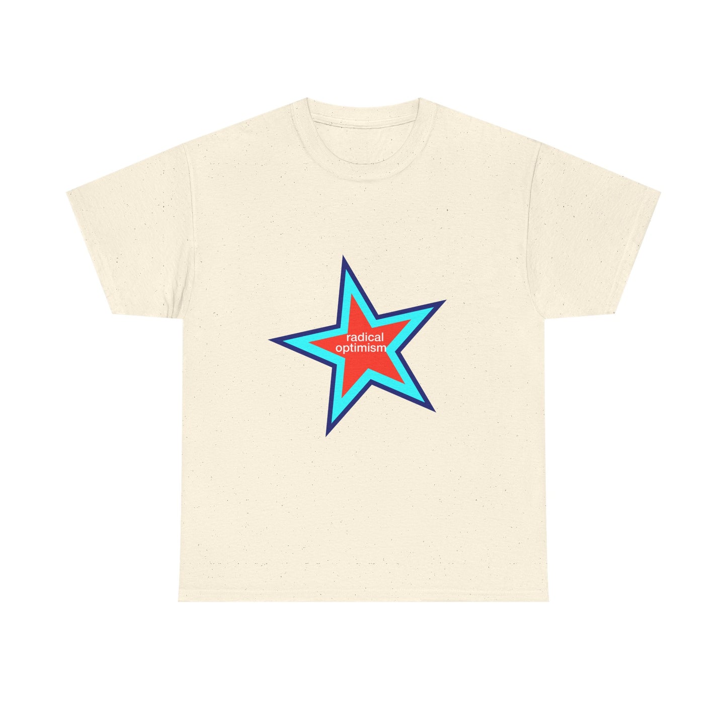 Power of Positivity Star Unisex Heavy Cotton Tee