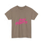 Sun and Waves Minimalist Unisex Heavy Cotton Tee