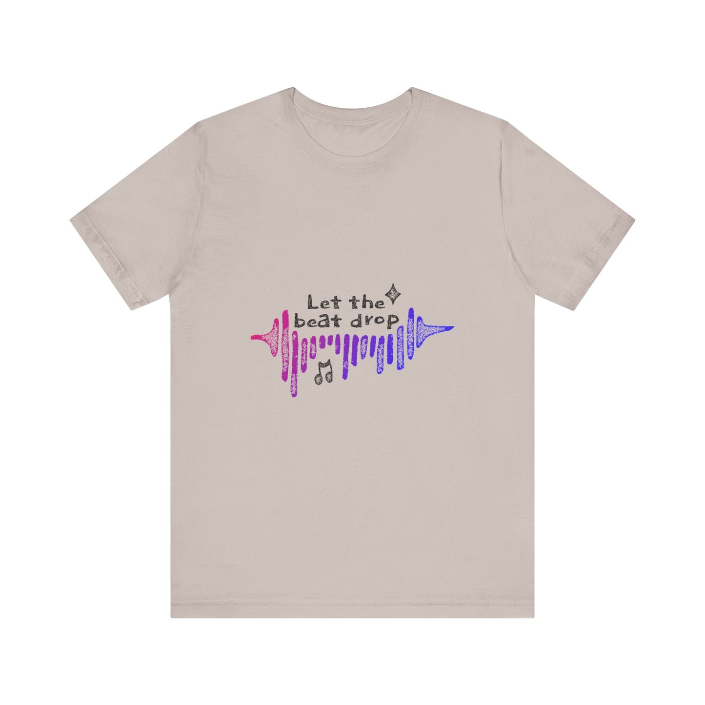 Bold Beats Visualizer Unisex Jersey short sleeve tee