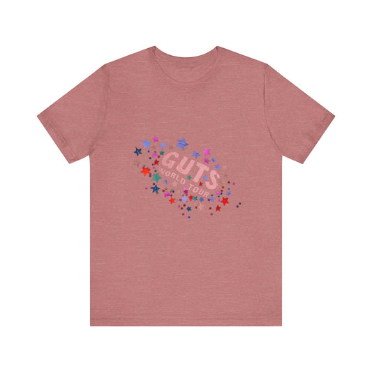 Olivia Rodrigo Unisex Jersey Short Sleeve Tee - Guts World Tour