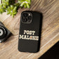 Tough iPhone Case (12–16 Pro Max) – Post Malone Bold Design