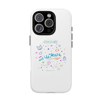 Neon Space Doodles Tough Magnetic Case