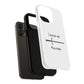 Yellow Outline Graffiti Tough Magnetic Case