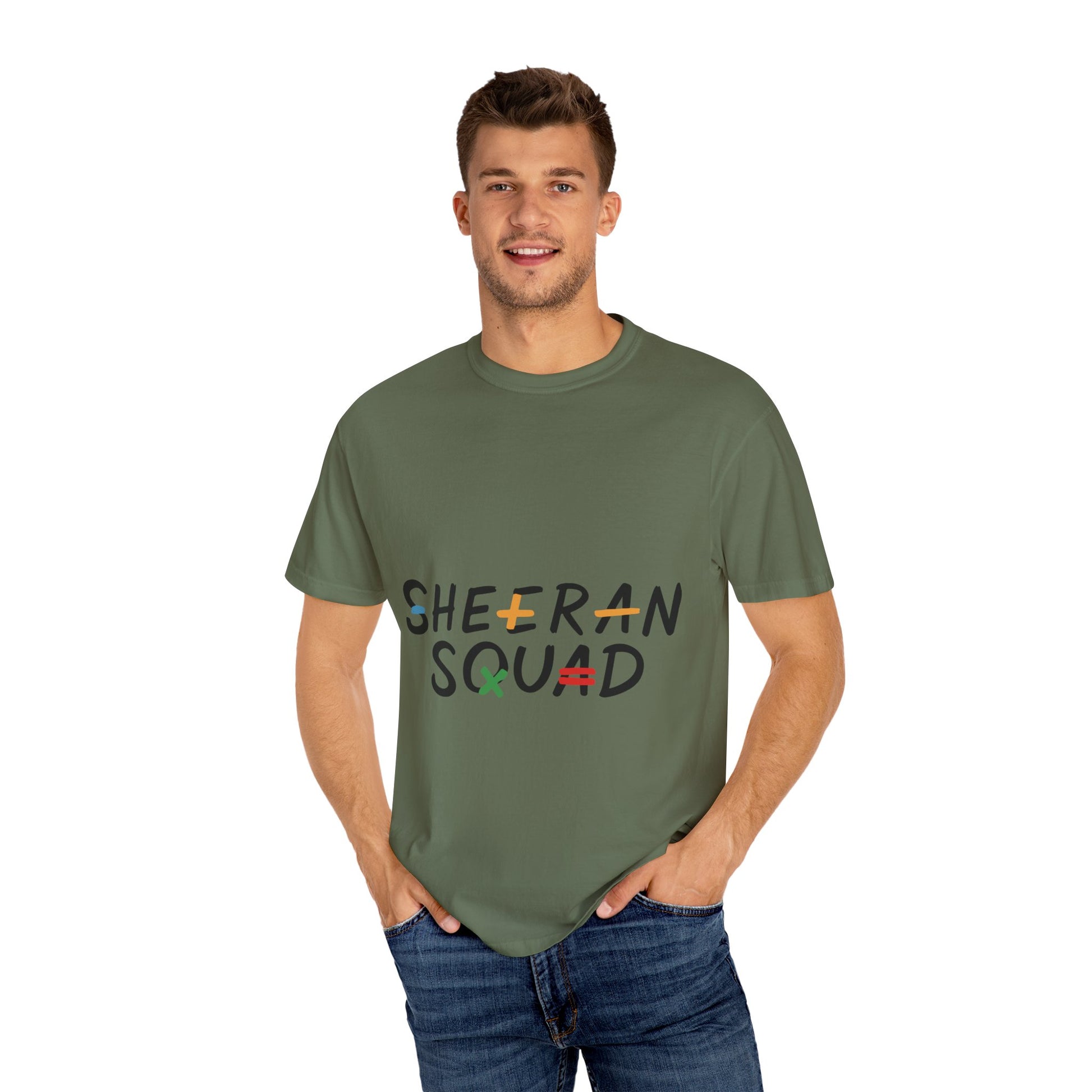 Sheeran Squad Dyed T-Shirt | Vintage Comfort Style