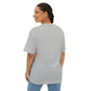 Abstract Paw and Brush Stroke Oversized Boxy Tee