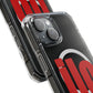 ILO Bold Red Block Magnetic Clear Impact Case
